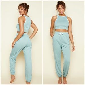 *SOLD OFF POSHMARK* Dippin Daisy’s 2 piece set - Joggers and Crop Tank